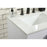 Elegant Kitchen/Bath Eugene 24" Single Bathroom Vanity, White