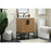 Elegant Kitchen/Bath Eugene 24" Single Bathroom Vanity, Walnut Brown