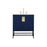 Elegant Kitchen/Bath Eugene 30" Single Bathroom Vanity, Blue - VF48830MBL