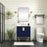 Elegant Kitchen/Bath Eugene 30" Single Bathroom Vanity, Blue