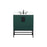Elegant Eugene 30" Single Bathroom Vanity, Green/Backsplash - VF48830MGN-BS
