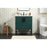 Elegant Eugene 30" Single Bathroom Vanity, Green/Backsplash