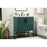 Elegant Eugene 30" Single Bathroom Vanity, Green/Backsplash