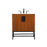 Elegant Kitchen/Bath Eugene 30" Single Bathroom Vanity, Teak - VF48830MTK