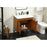 Elegant Kitchen/Bath Eugene 30" Single Bathroom Vanity, Teak