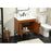 Elegant Eugene 30" Single Bathroom Vanity, Teak/Backsplash
