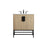 Elegant Kitchen/Bath Eugene 30" Single Bathroom Vanity, Mango Wood - VF48830MW