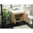 Elegant Kitchen/Bath Eugene 30" Single Bathroom Vanity, Mango Wood