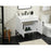 Elegant Kitchen/Bath Eugene 30" Single Bathroom Vanity, White