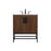Elegant Kitchen/Bath Eugene 30" Single Bathroom Vanity, Walnut - VF48830MWT