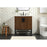Elegant Kitchen/Bath Eugene 30" Single Bathroom Vanity, Walnut