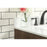 Elegant Eugene 30" Single Bathroom Vanity, Walnut/Backsplash