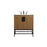 Elegant Kitchen/Bath Eugene 30" Single Bathroom Vanity, Walnut Brown - VF48830WB