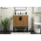 Elegant Kitchen/Bath Eugene 30" Single Bathroom Vanity, Walnut Brown