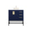 Elegant Kitchen/Bath Eugene 32" Single Bathroom Vanity, Blue - VF48832MBL