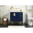 Elegant Kitchen/Bath Eugene 32" Single Bathroom Vanity, Blue