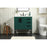 Elegant Eugene 32" Single Bathroom Vanity, Green/Backsplash