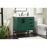 Elegant Eugene 32" Single Bathroom Vanity, Green/Backsplash