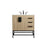 Elegant Kitchen/Bath Eugene 32" Single Bathroom Vanity, Mango Wood - VF48832MW