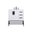Elegant Kitchen/Bath Eugene 32" Single Bathroom Vanity, White - VF48832MWH