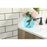 Elegant Eugene 32" Single Bathroom Vanity, Natural Oak/Backsplash