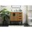 Elegant Kitchen/Bath Eugene 32" Single Bathroom Vanity, Walnut Brown