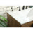 Elegant Kitchen/Bath Eugene 32" Single Bathroom Vanity, Walnut Brown