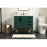 Elegant Kitchen/Bath Eugene 36" Single Bathroom Vanity, Green