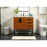 Elegant Kitchen/Bath Eugene 36" Single Bathroom Vanity, Teak