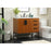 Elegant Kitchen/Bath Eugene 36" Single Bathroom Vanity, Teak