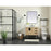 Elegant Eugene 36" Single Bathroom Vanity, Teak/Backsplash