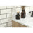 Elegant Eugene 36" Single Bathroom Vanity, Mango Wood/Backsplash