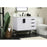 Elegant Eugene 36" Single Bathroom Vanity, White/Backsplash