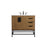 Elegant Kitchen/Bath Eugene 36" Single Bathroom Vanity, Walnut Brown - VF48836WB
