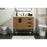 Elegant Kitchen/Bath Eugene 36" Single Bathroom Vanity, Walnut Brown