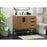 Elegant Kitchen/Bath Eugene 36" Single Bathroom Vanity, Walnut Brown