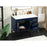 Elegant Kitchen/Bath Eugene 42" Single Bathroom Vanity, Blue