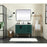 Elegant Kitchen/Bath Eugene 42" Single Bathroom Vanity, Green
