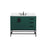 Elegant Eugene 42" Single Bathroom Vanity, Green/Backsplash - VF48842MGN-BS