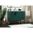 Elegant Eugene 42" Single Bathroom Vanity, Green/Backsplash
