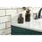 Elegant Eugene 42" Single Bathroom Vanity, Green/Backsplash