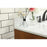Elegant Eugene 42" Single Bathroom Vanity, Teak/Backsplash