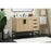 Elegant Kitchen/Bath Eugene 42" Single Bathroom Vanity, Mango Wood