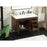 Elegant Kitchen/Bath Eugene 42" Single Bathroom Vanity, Walnut