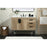 Elegant Eugene 42" Single Bathroom Vanity, Natural Oak/Backsplash