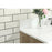 Elegant Eugene 42" Single Bathroom Vanity, Natural Oak/Backsplash