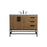 Elegant Kitchen/Bath Eugene 42" Single Bathroom Vanity, Walnut Brown - VF48842WB