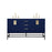 Elegant Kitchen/Bath Eugene 60" Double Bathroom Vanity, Blue - VF48860DMBL