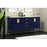 Elegant Kitchen/Bath Eugene 60" Double Bathroom Vanity, Blue