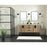 Elegant Kitchen/Bath Eugene 60" Double Bathroom Vanity, Walnut